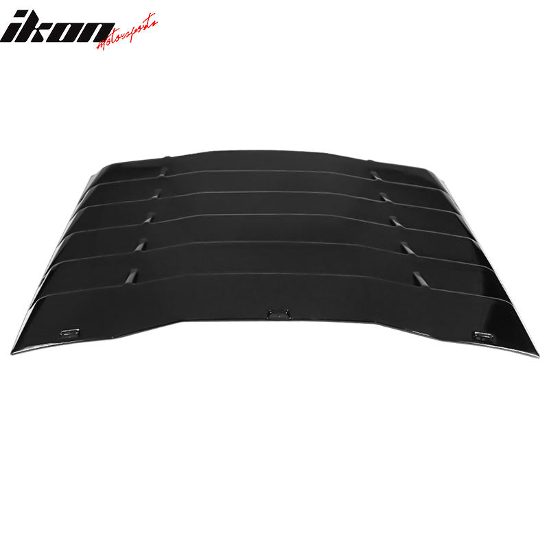 2016-2024 Chevy Camaro IKON Rear Window Louvers Cover Sun Shade ABS