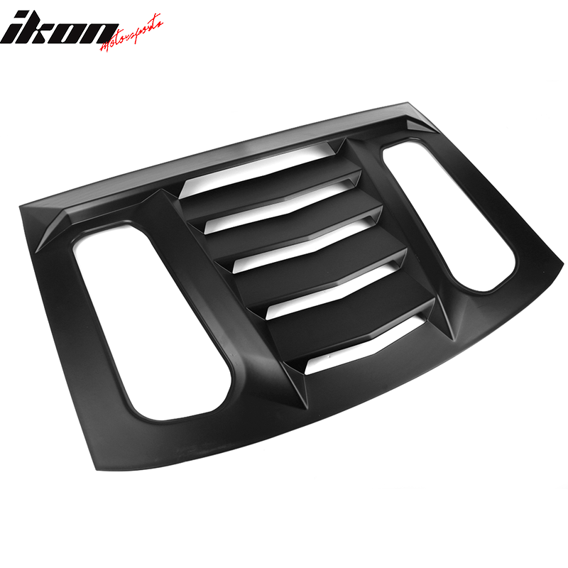 2016-2024 Chevy Camaro IKON V2 Style Window Louver ABS