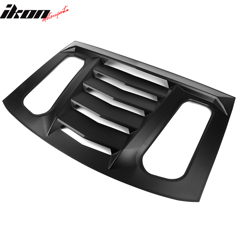 2016-2024 Chevy Camaro Unpainted Rear Window Louver Side Vent ABS