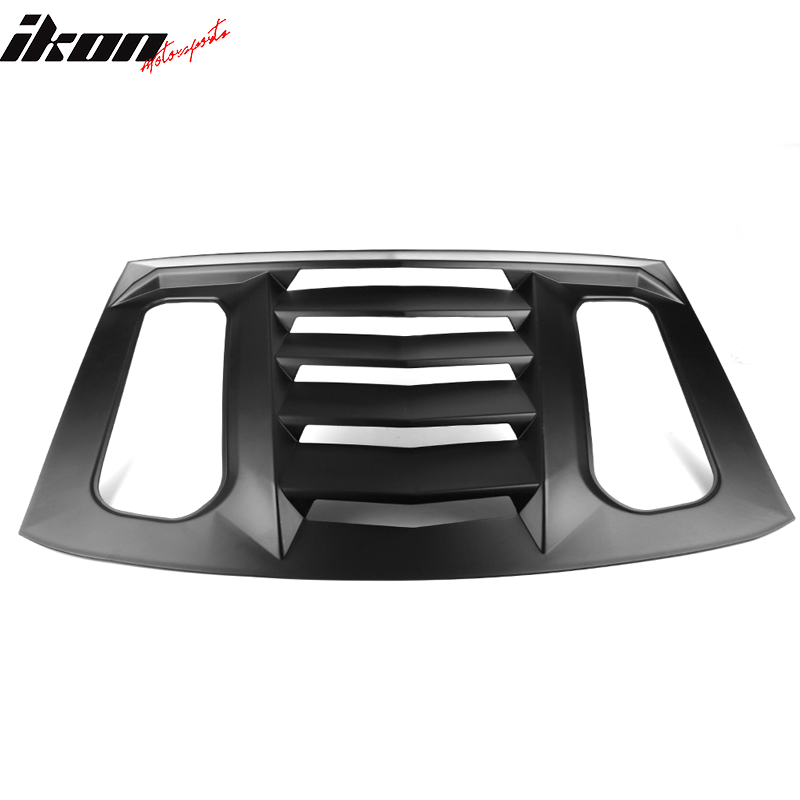 2016-2024 Chevy Camaro Unpainted Rear Window Louver Side Vent ABS