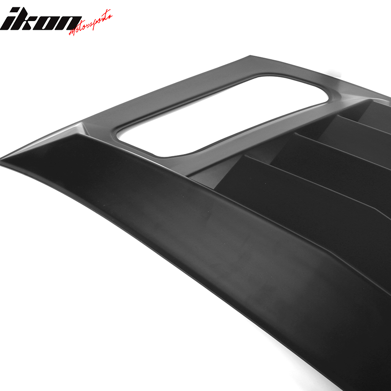 2016-2024 Chevy Camaro IKON V2 Style Window Louver ABS