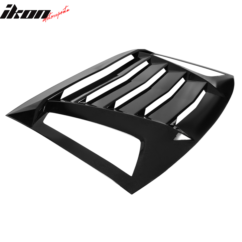2011-2023 Dodge Charger IKON V2 Style Window Louver ABS