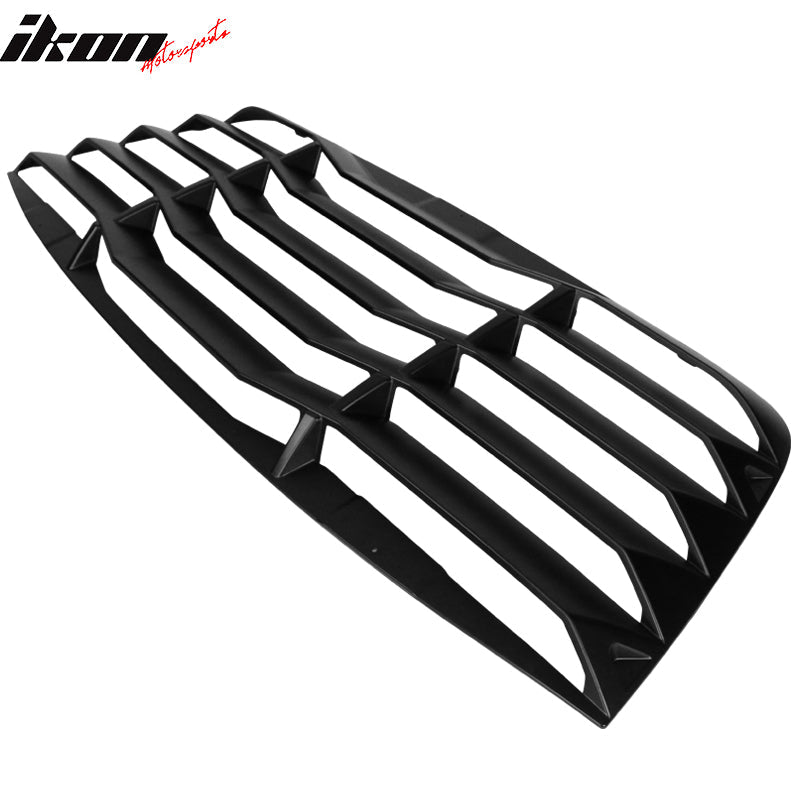 2008-2023 Dodge Challenger V2 Style Rear Window Louver PP