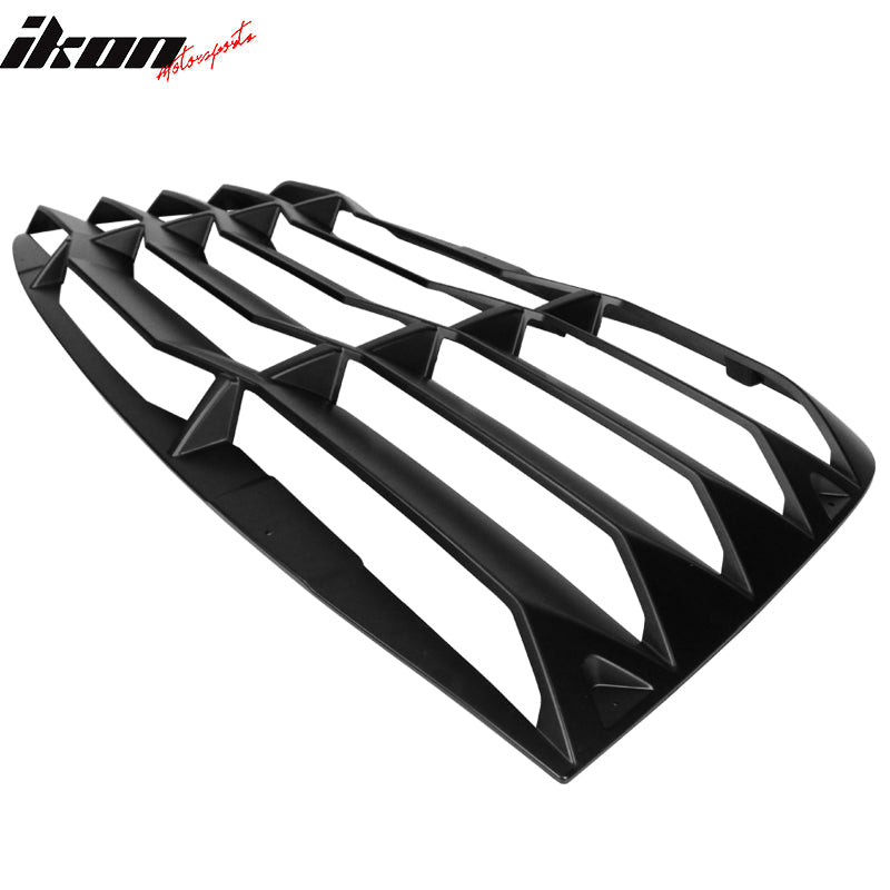 2008-2023 Dodge Challenger V2 Style Rear Window Louver PP