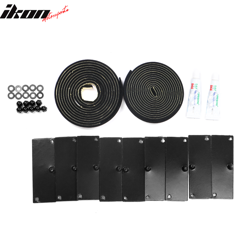 2009-2020 Nissan 370Z Coupe IKON Style Rear Window Scoop Louver Cover