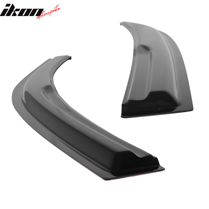 2002-2007 Mitsubishi Lancer EVO Sedan Acrylic 4PC Window Visors Guard