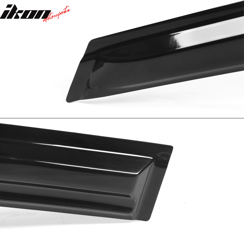 2014-2019 Toyota Highlander Acrylic 4PC Window Visors Tape On Guard