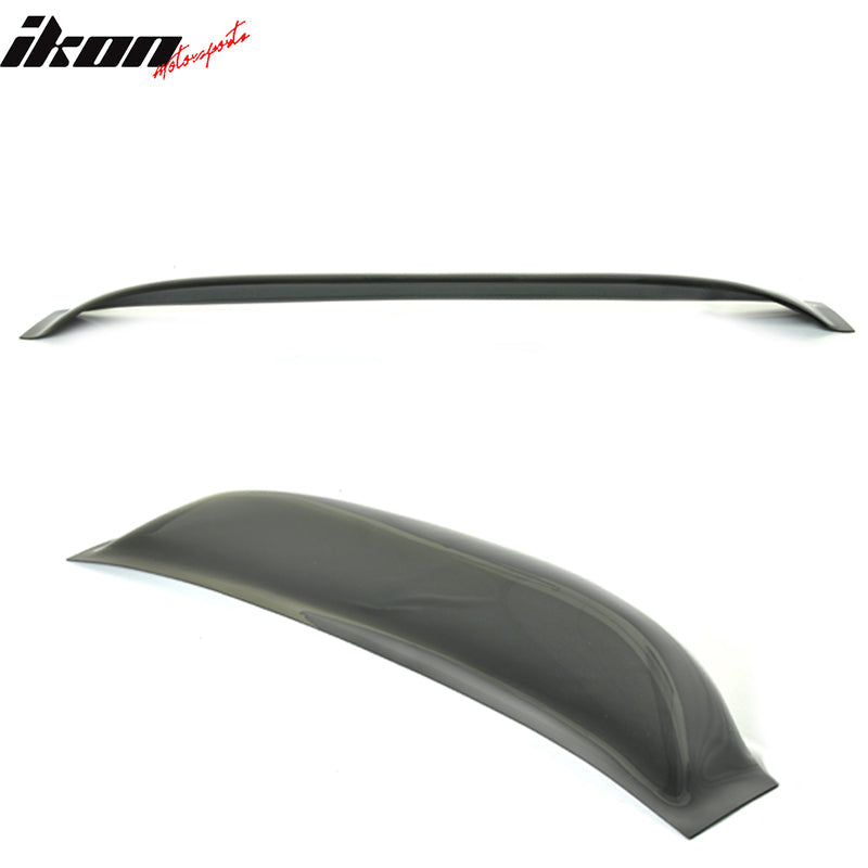 2012-2015 Honda Civic 4Dr Black Rear Roof Window Spoiler Visor Acrylic