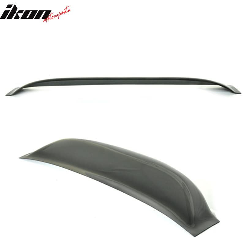 2012-2015Â Honda Civic 4Dr Black Rear Roof Window Spoiler Visor Acrylic