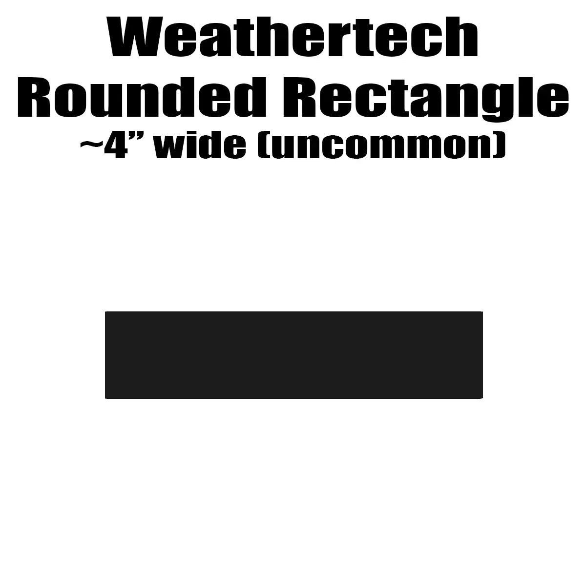 Tacoma Weathertech or Husky Floor Mat Logo (Etched) - Universal