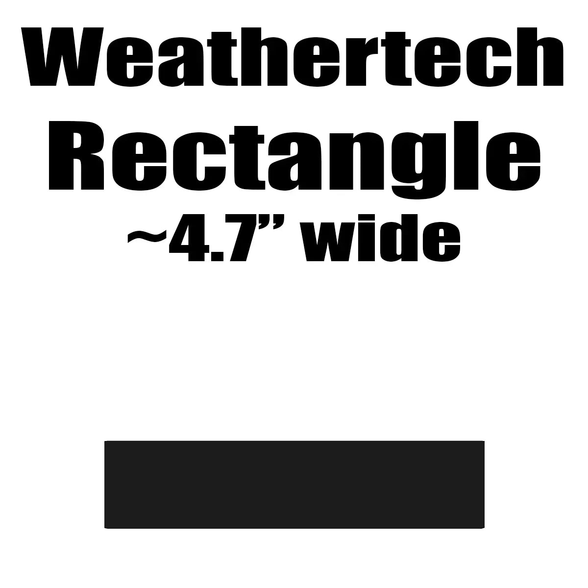 Land Cruiser Weathertech or Husky Floor Mat Logo (Etched) - Universal