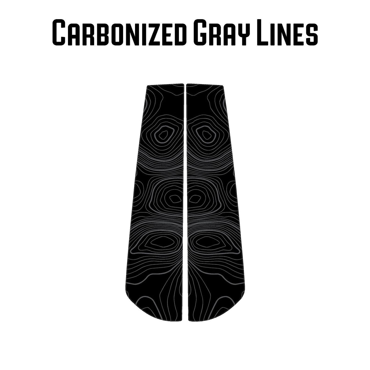 Topographic Sliding Rear Window Trim Overlays - 2025+ 4Runner