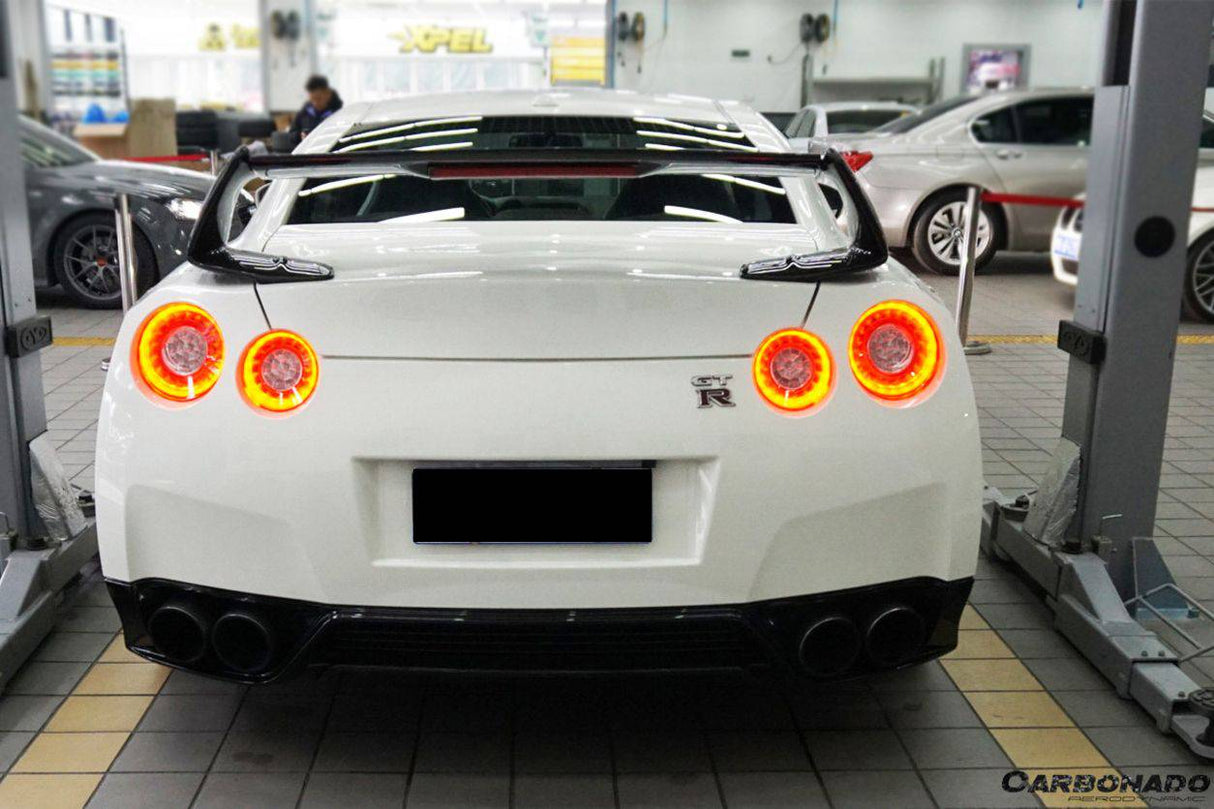 2008-2023 Nissan GTR R35 CBA DBA EBA WI Style Trunk Spoiler Wing
