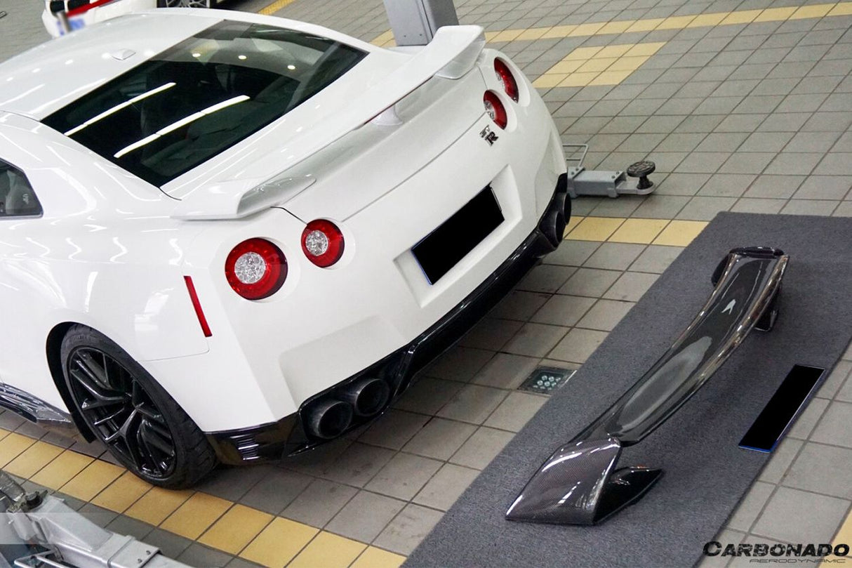 2008-2023 Nissan GTR R35 CBA DBA EBA WI Style Trunk Spoiler Wing