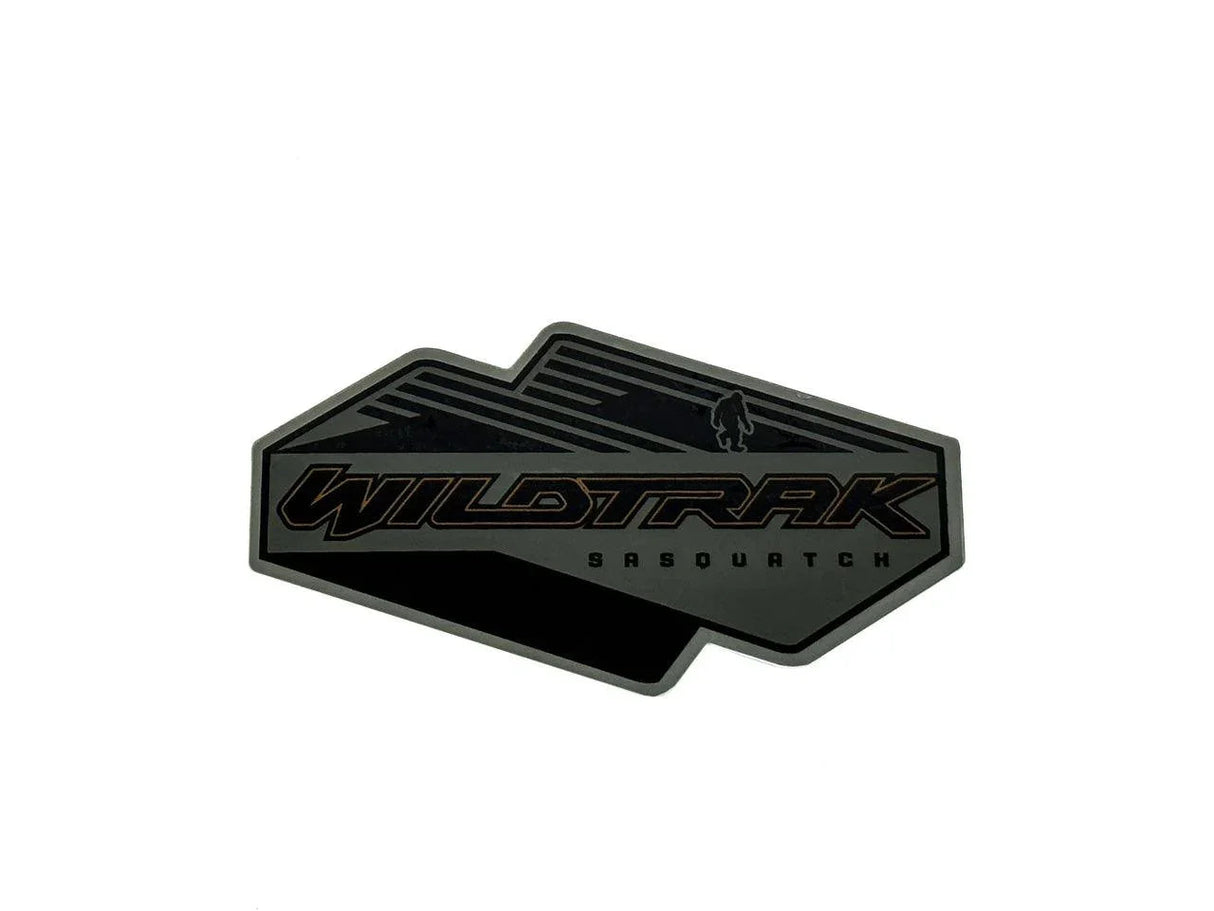 Wildtrak Fender Badge Overlays - 2021+ Bronco