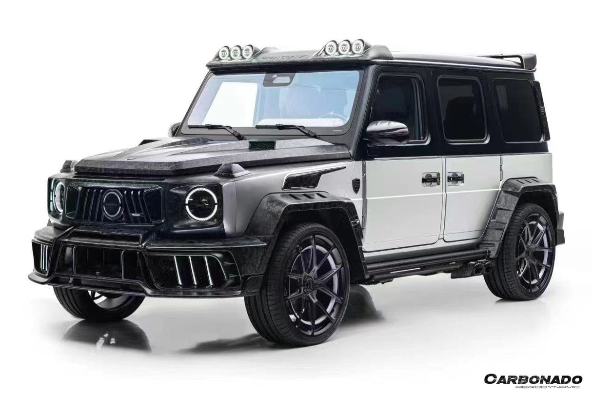 2019-UP Mercedes Benz G Class W464 | W465 G-Wagon MSY Style Autoclave Carbon Fiber Full Body Kit | (Fits G500, G550, G580, G63 AMG)