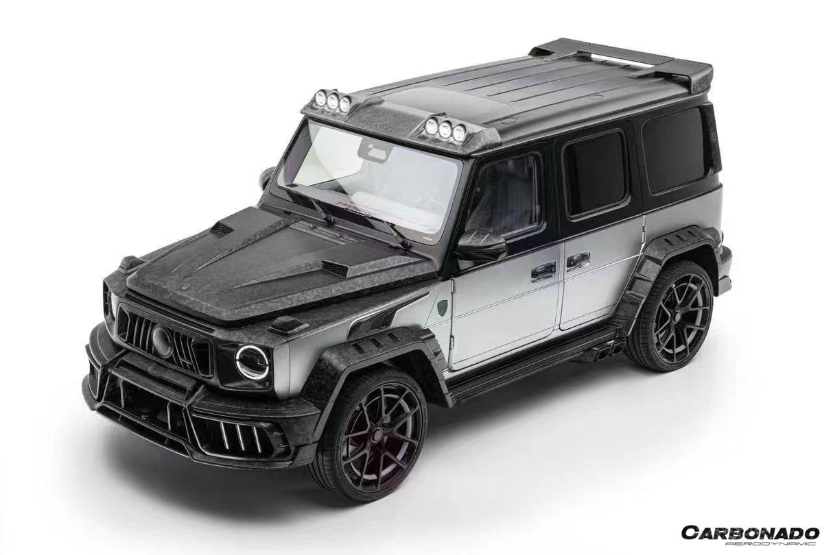 2019-UP Mercedes Benz G Class W464 | W465 G-Wagon MSY Style Autoclave Carbon Fiber Full Body Kit | (Fits G500, G550, G580, G63 AMG)