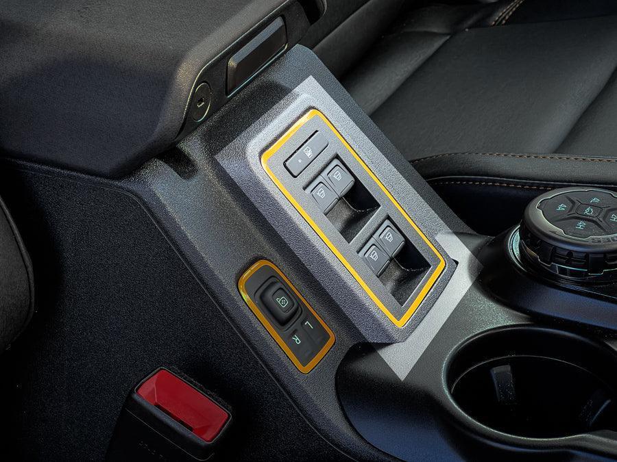 Window Switch Outline Overlay (Standard Series) - 2021+ Bronco