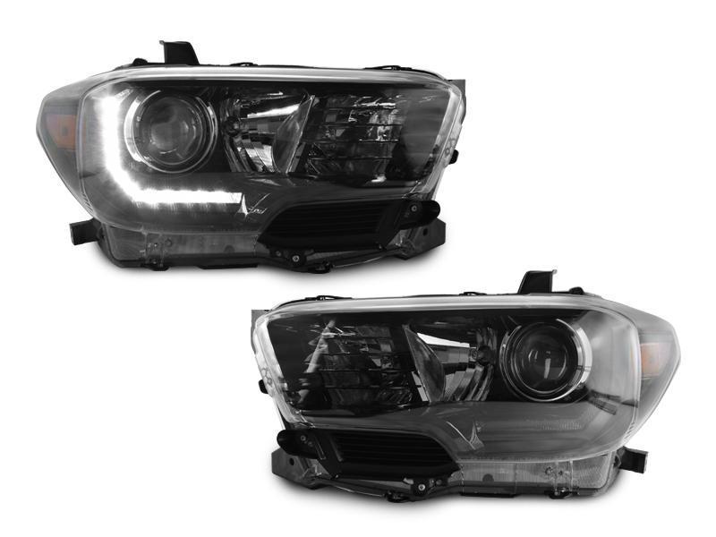 2016+ Toyota Tacoma Headlight Wire Adapter Harness w/ LED DRL - 2 Pieces