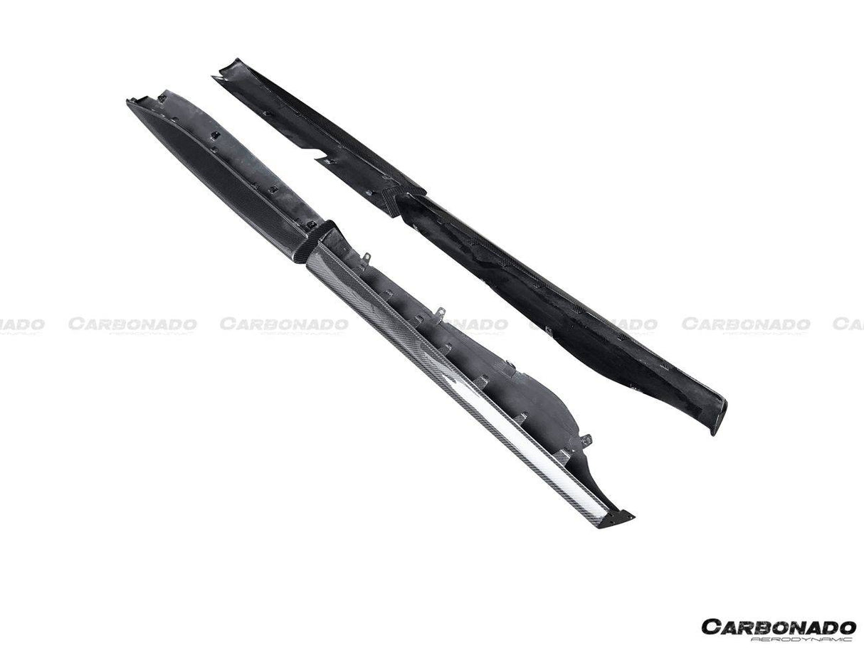 2015-2020 McLaren 540C 570S 570GT OEM Style Carbon Fiber Side Skirts