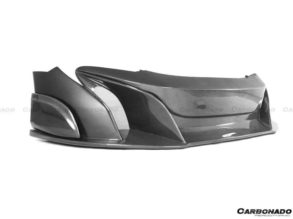 2011-2014 McLaren MP4 12C 675LT Style Part Carbon Fiber Front Bumper And Fender