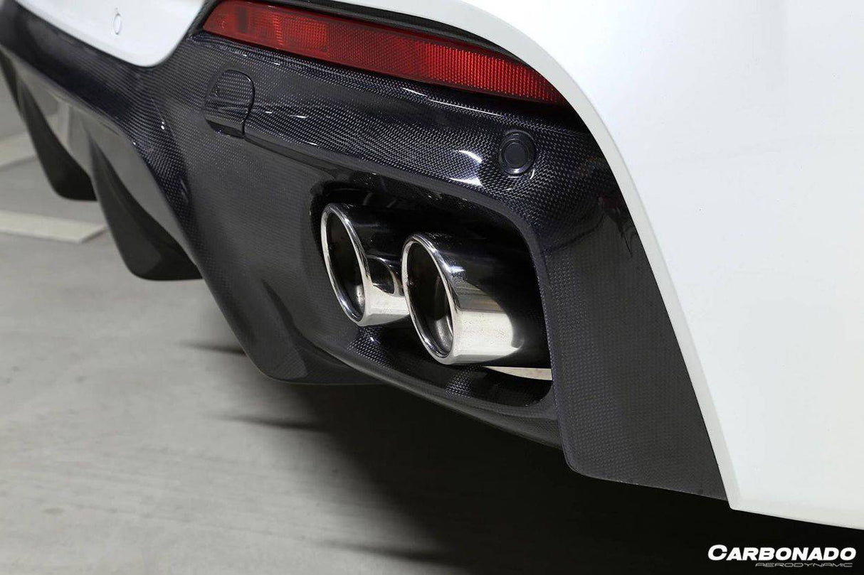 2014-2019 BMW X6 F16 M-TECH 3D Style Carbon Fiber Rear Lip