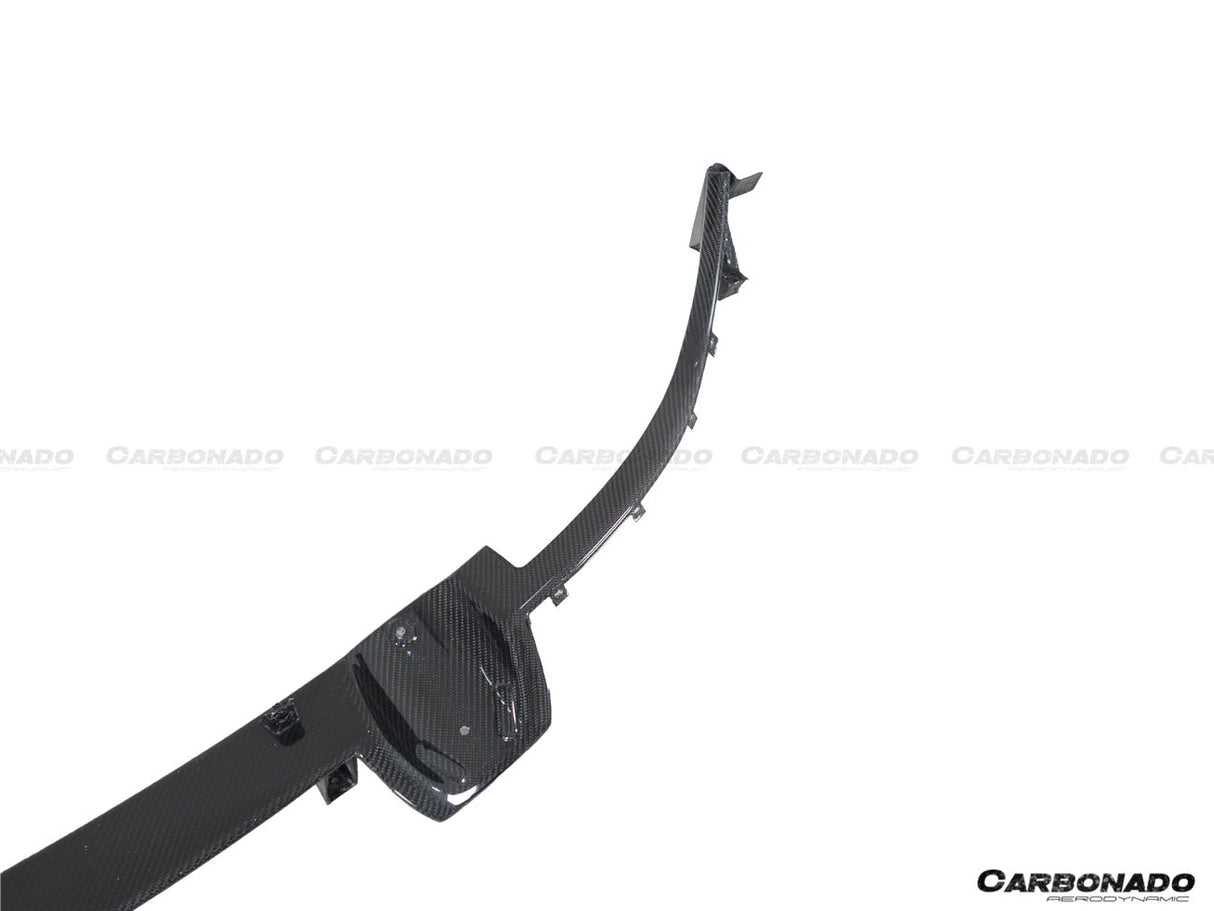 2017-2022 McLaren 720S OEM Style Dry Carbon Fiber Rear Bumper Upper Exhaust Valance Panel