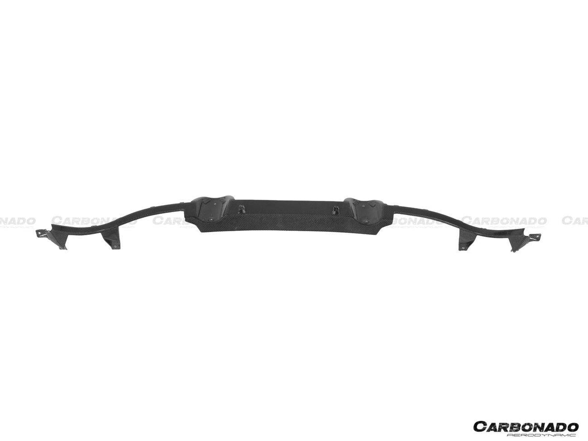 2017-2022 McLaren 720S OEM Style Dry Carbon Fiber Rear Bumper Upper Exhaust Valance Panel