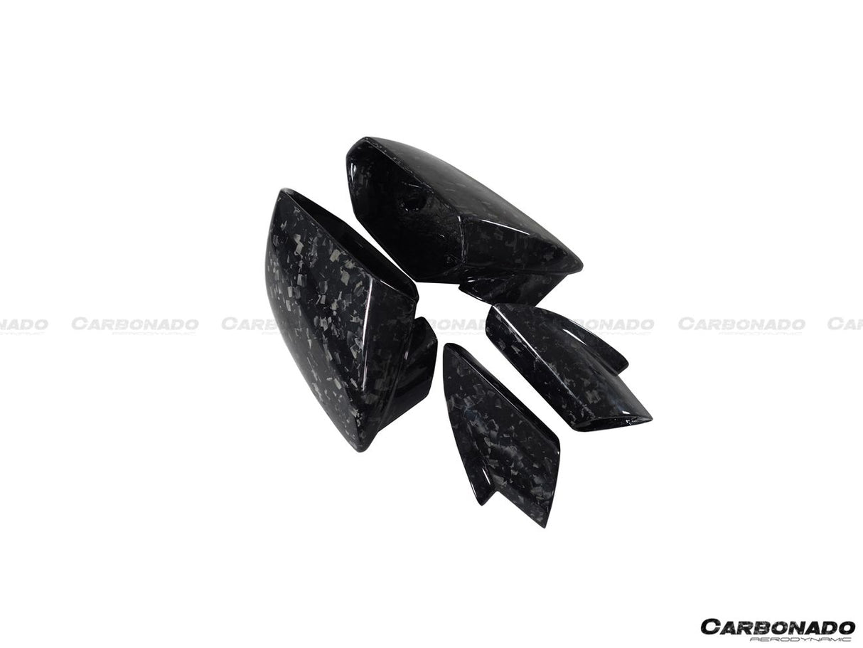 2015-2025 Lamborghini Huracan Autoclave Carbon Fiber Mirror Housing Replacement | LP610, LP580, EVO, STO, Tecnica, Performante