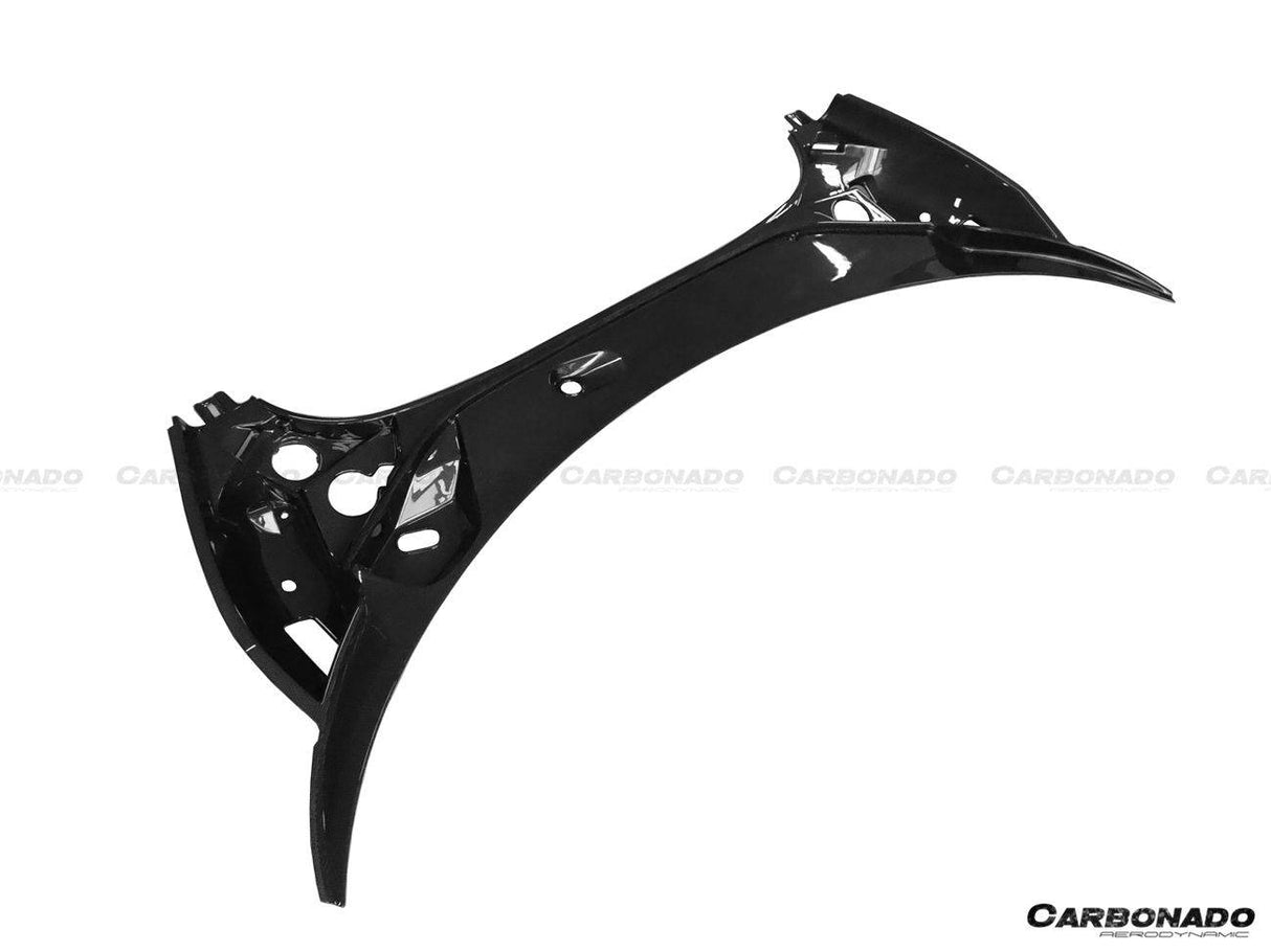 2015-2021 McLaren OEM Style Dry Carbon Fiber Carbon Fiber Front Trunk Opening Surround Trim Kit | Fits 540C | 570S | 570GT | 600LT
