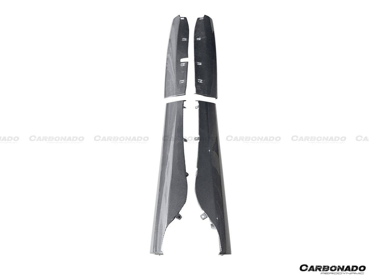 2015-2020 McLaren 540C 570S 570GT OEM Style Carbon Fiber Side Skirts