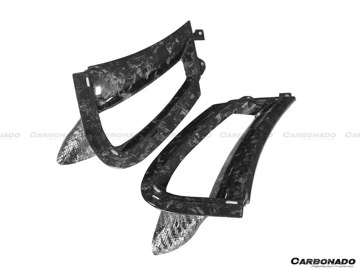 2017-2022 McLaren 720S Carbon Fiber Front Bumper Side Air Vents Replacement