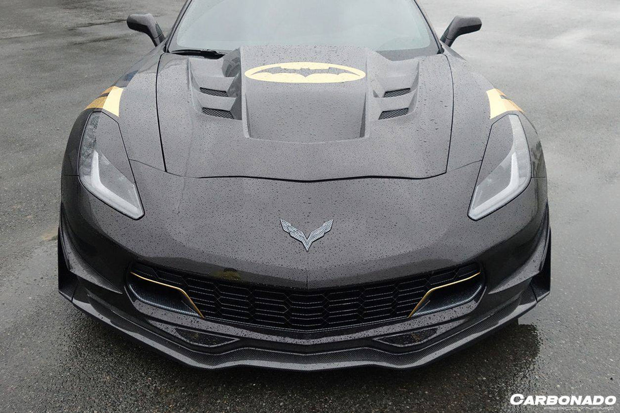 2013-2019 Corvette C7 Z51 Z06 Grandsport Carbon Fiber Canards