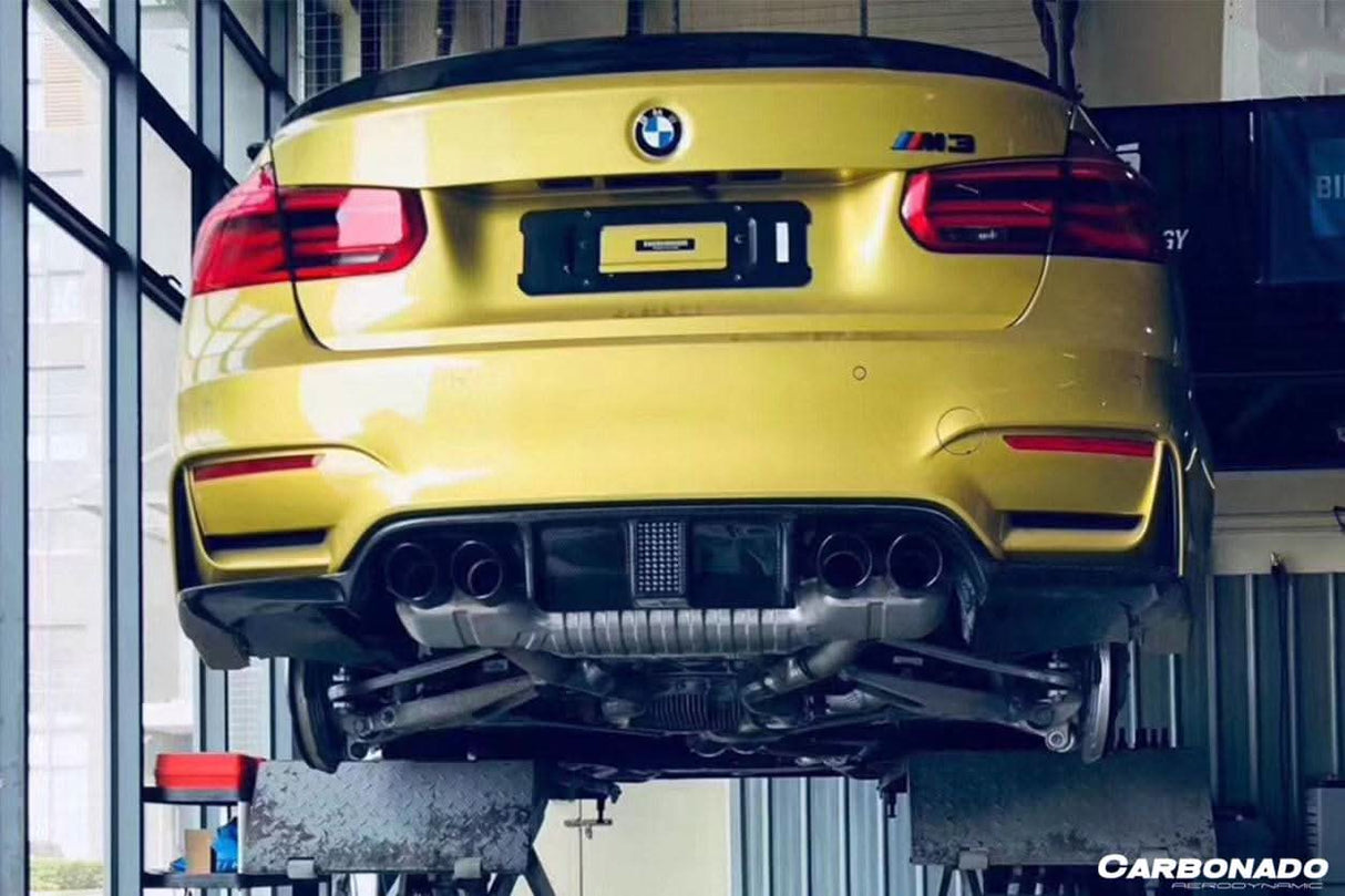 2014-2020 BMW M3 F80 M4 F82 KNF Style Rear Diffuser
