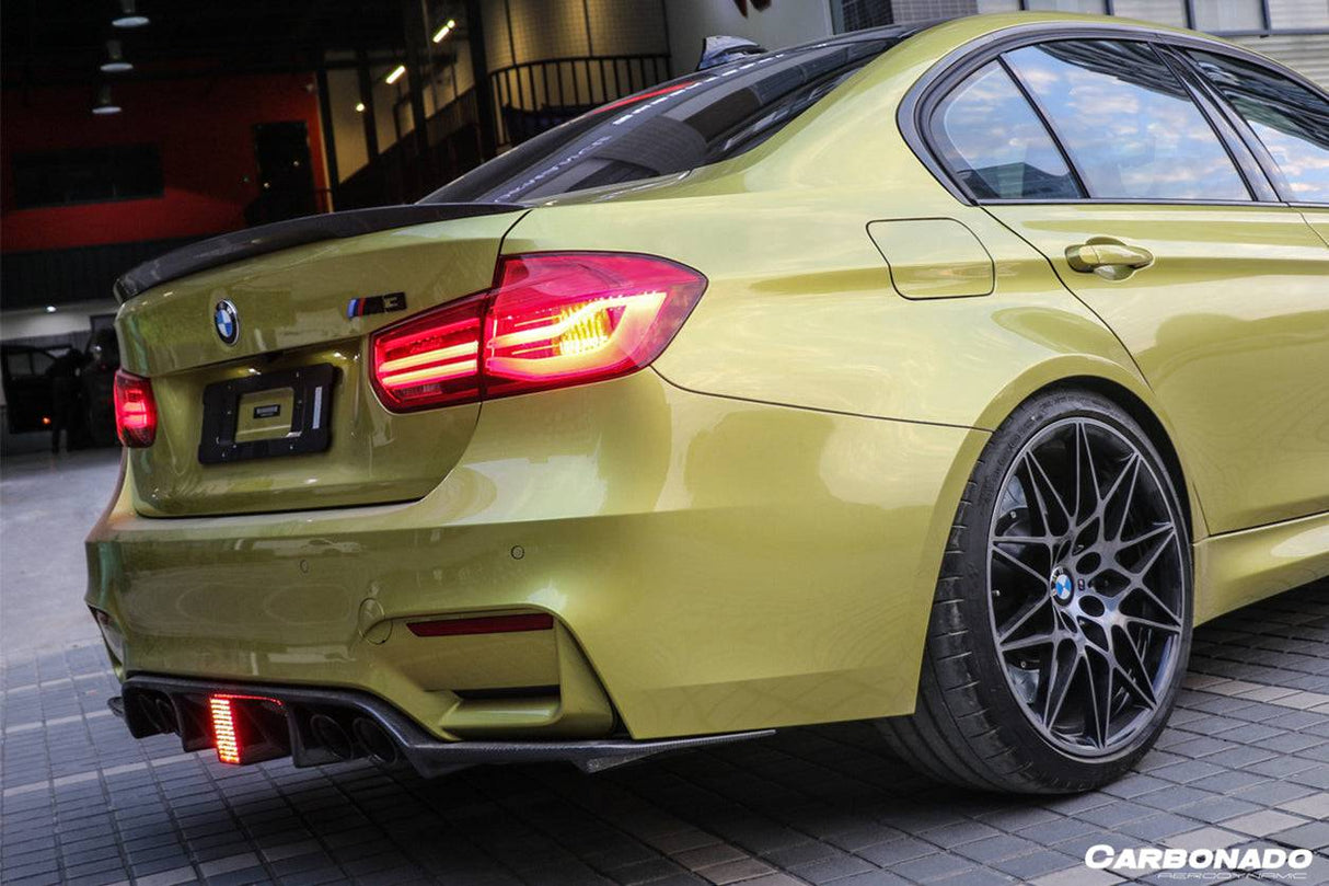 2014-2020 BMW M3 F80 M4 F82 KNF Style Rear Diffuser