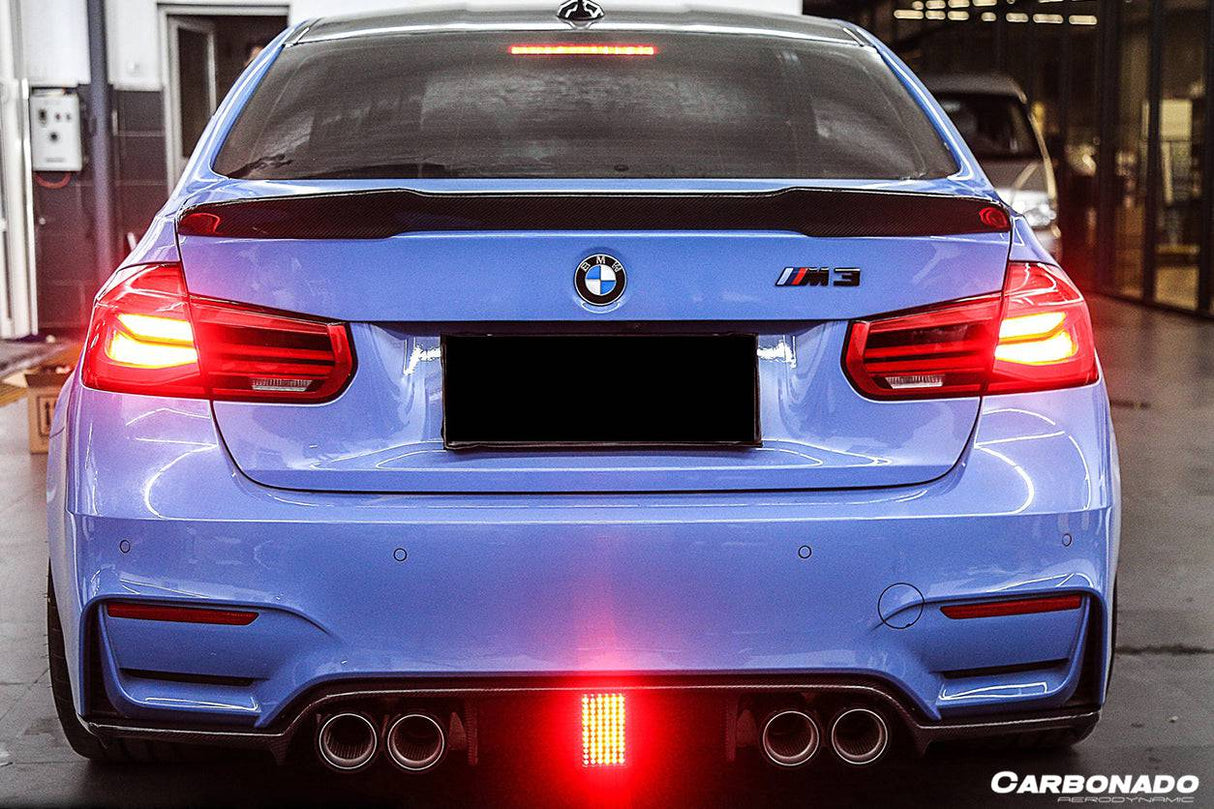 2014-2020 BMW M3 F80 M4 F82 KNF Style Rear Diffuser