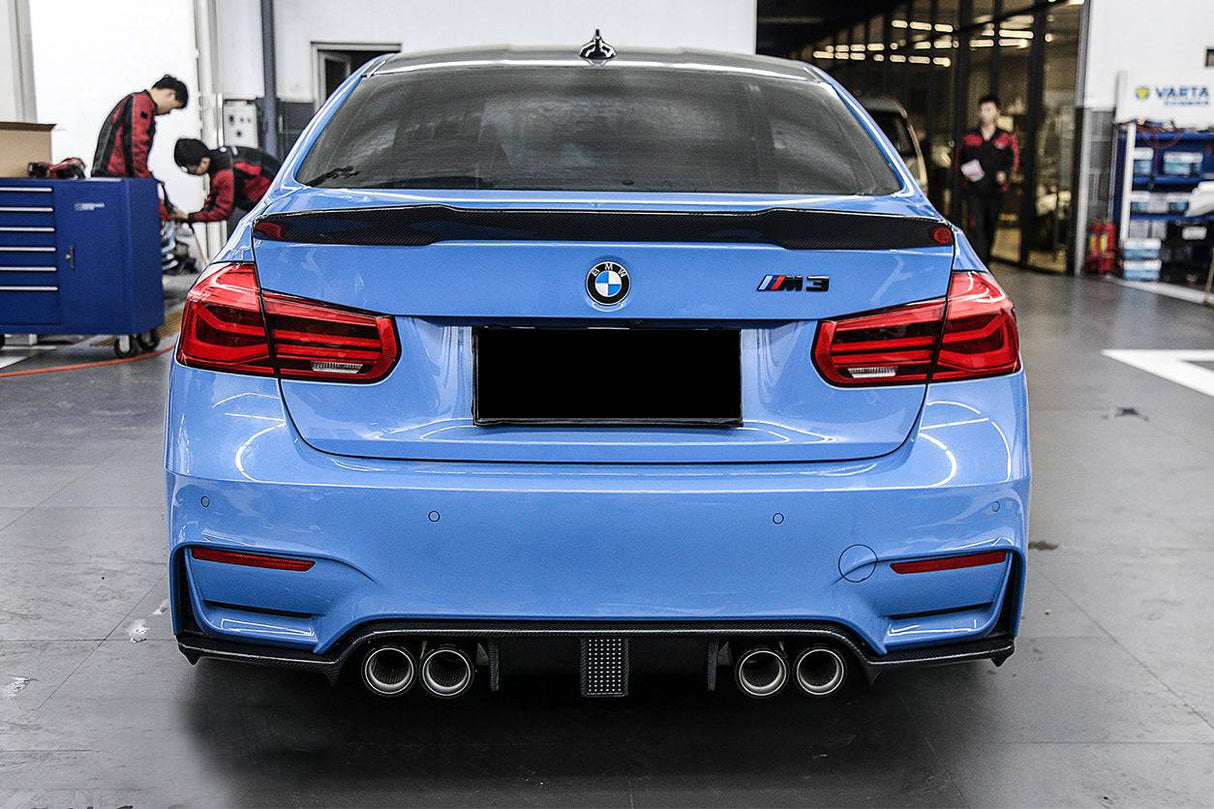 2014-2020 BMW M3 F80 M4 F82 KNF Style Rear Diffuser
