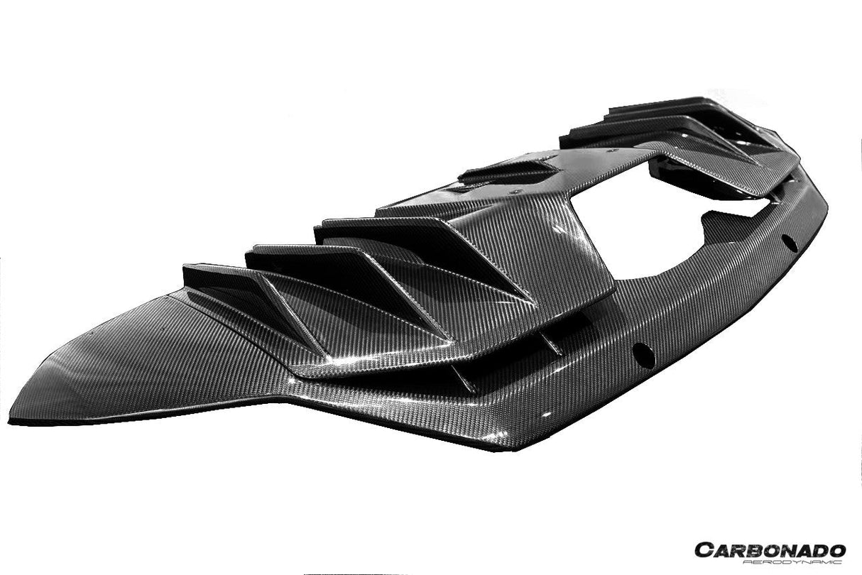 2017-2021 Lamborghini Aventador Autoclave Carbon Fiber Rear Diffuser Carbonado Oem Fits: LP740 Coupe | Roadster