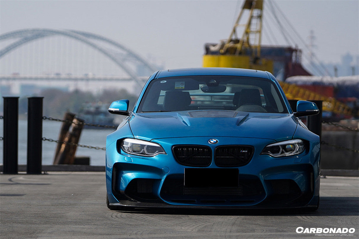 2016-2020 BMW M2 F87 VR Style Partial Carbon Fiber Wide Full Body kit