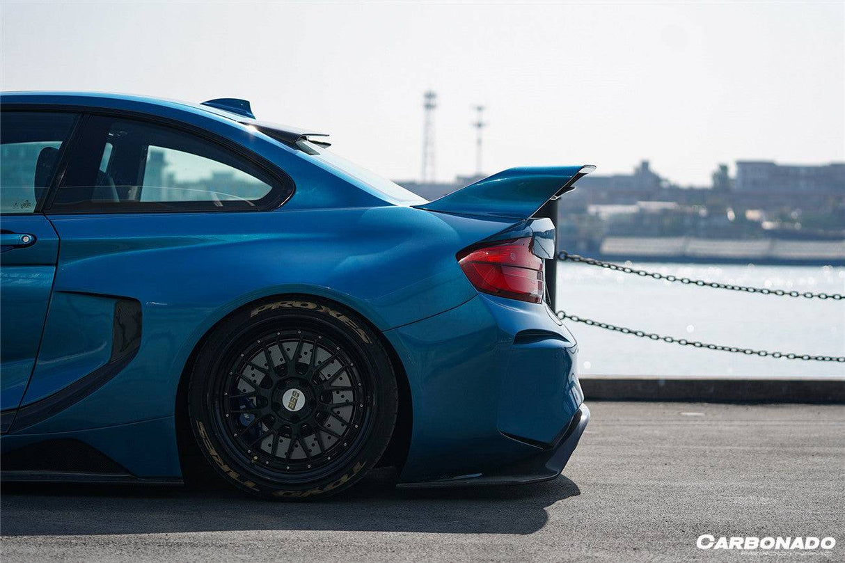2016-2020 BMW M2 F87 VR Style Partial Carbon Fiber Wide Full Body kit