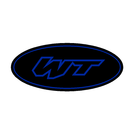 "WT" Rear Oval Emblem Overlays (Printed Series) - 2021-2023 Bronco Wildtrak