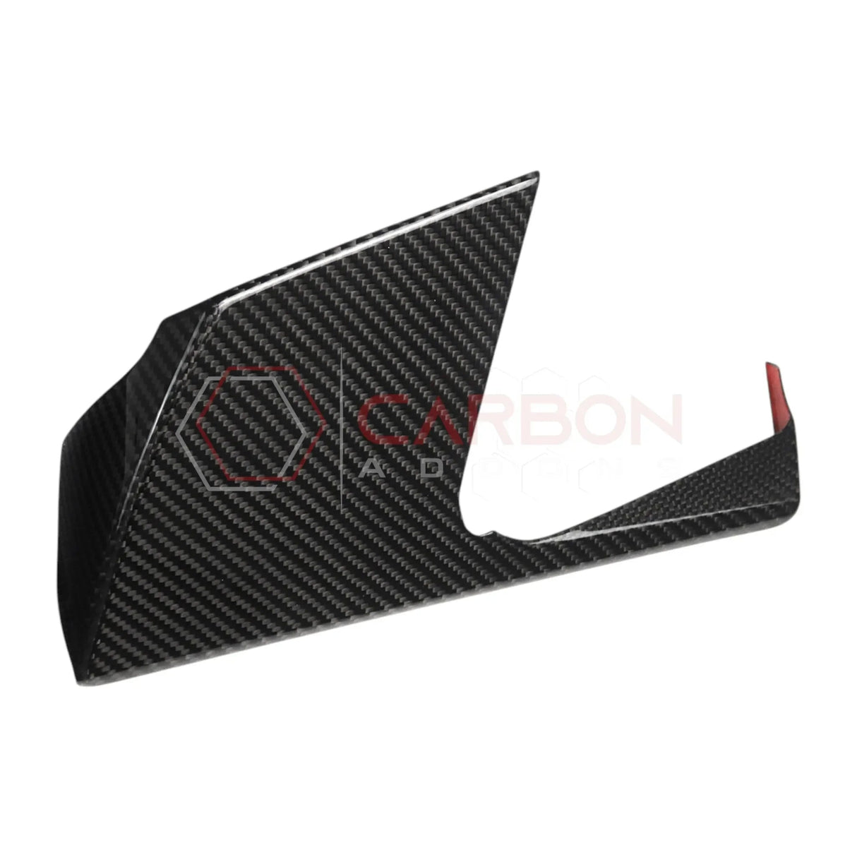 C8 Corvette Real Carbon Fiber Driver Side Dashboard Trim Cover | Interior Overlay (2020–2025)