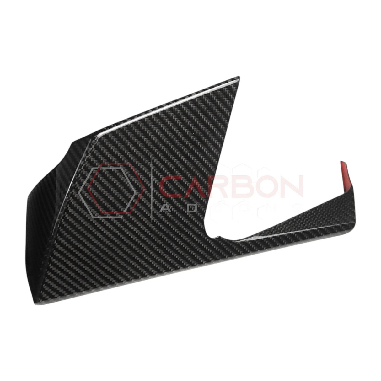 C8 Corvette Real Carbon Fiber Driver Side Dashboard Trim Cover | Interior Overlay (2020–2025)