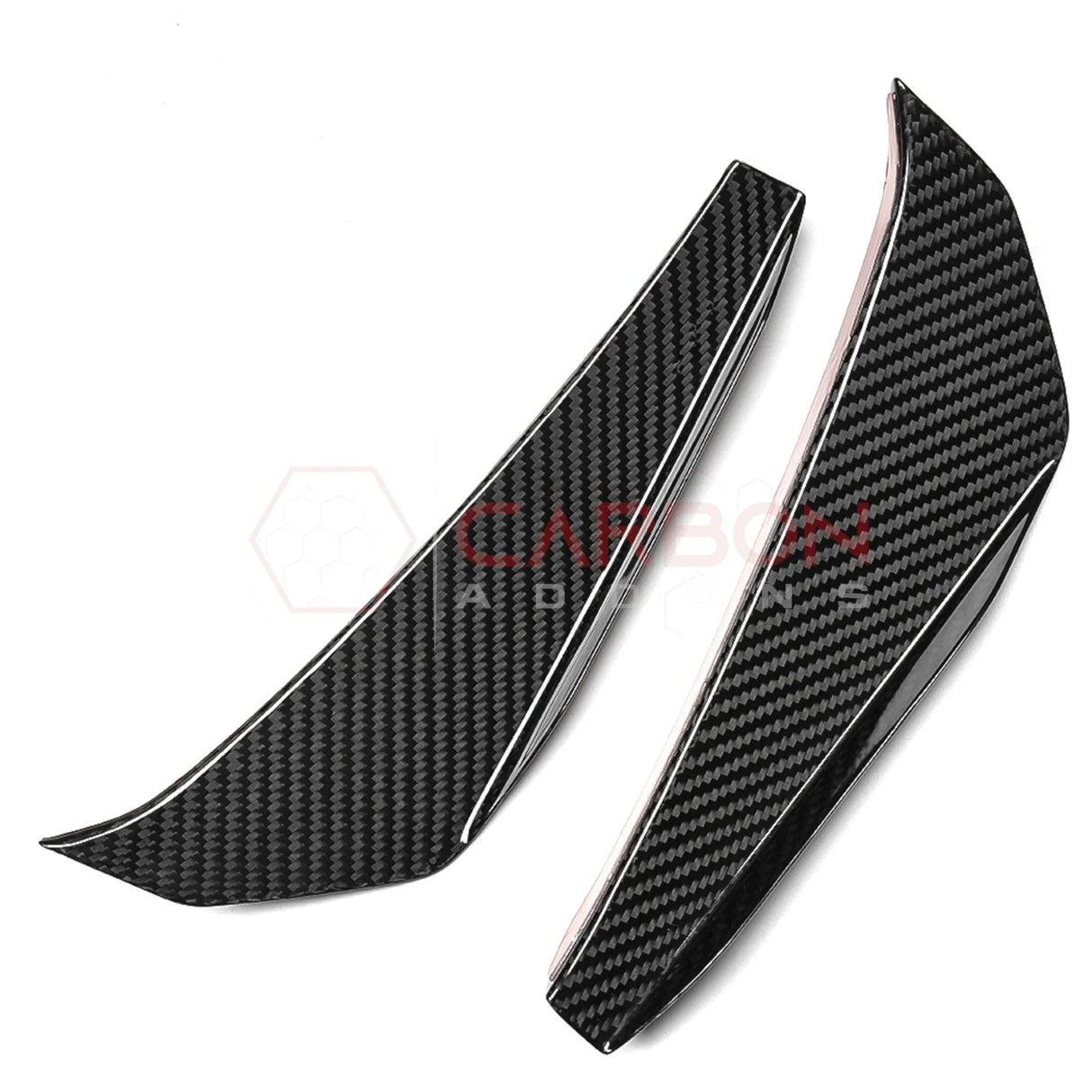 C8 Z06/ERay Corvette Carbon Fiber Upper Canards