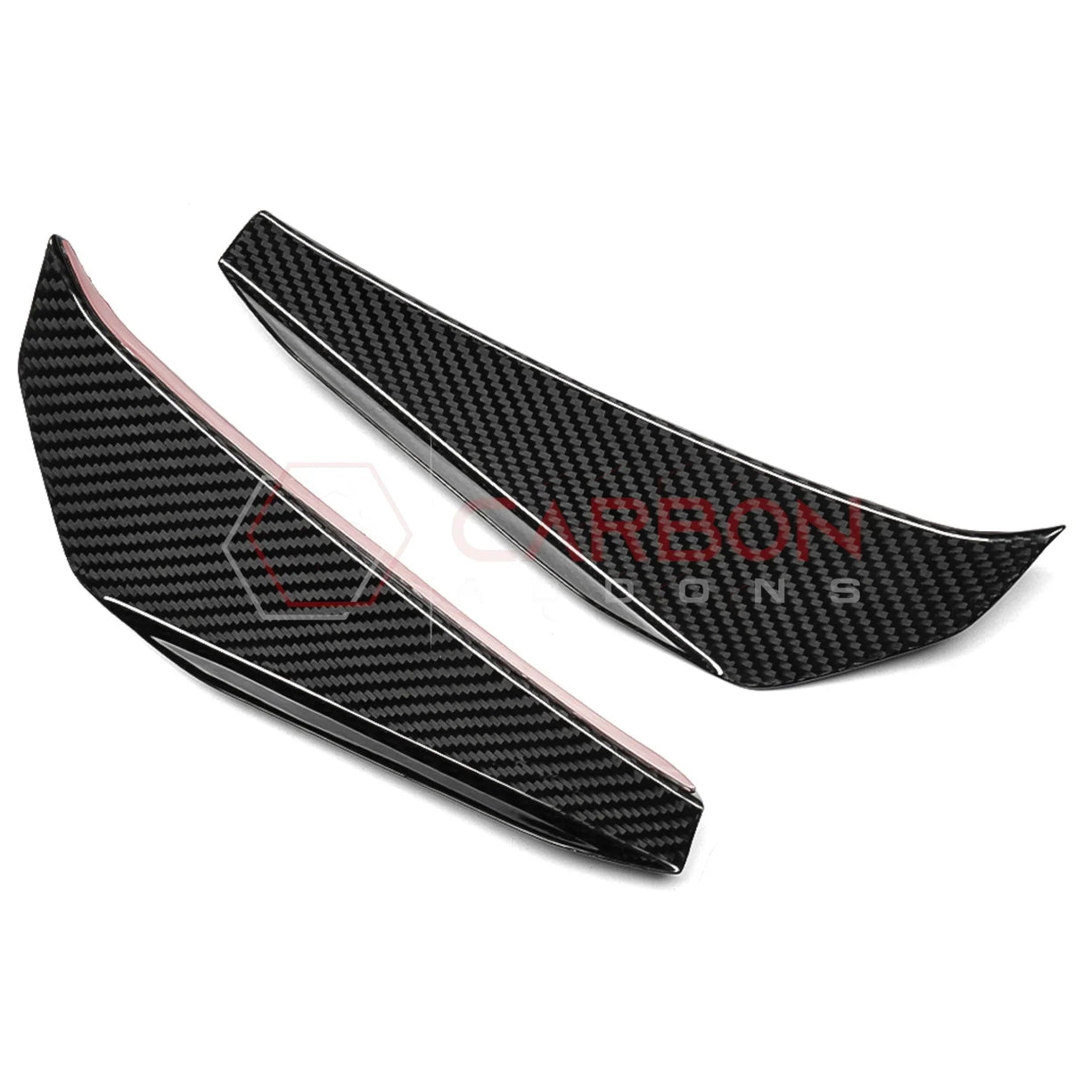 C8 Z06/ERay Corvette Carbon Fiber Upper Canards