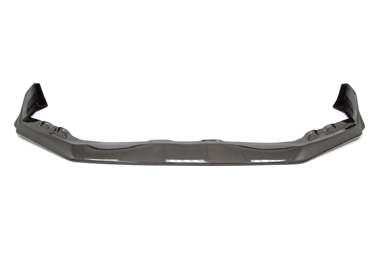 OLM S208 Style Carbon Fiber Front Bumper Lip - 2015-2021 WRX / STI