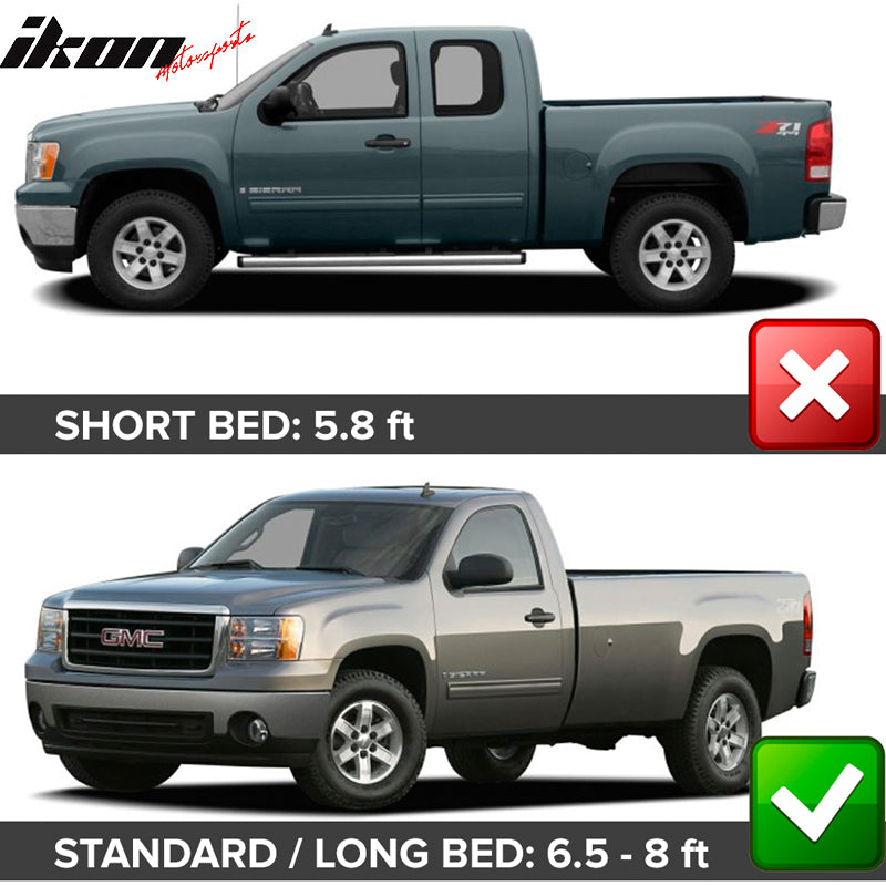 2007-2013Â GMC Sierra 1500 Standard Pocket Style Textured Fender Flares