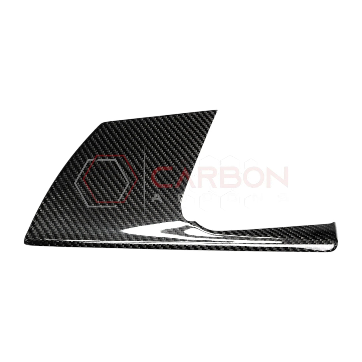 C8 Corvette Real Carbon Fiber Driver Side Dashboard Trim Cover