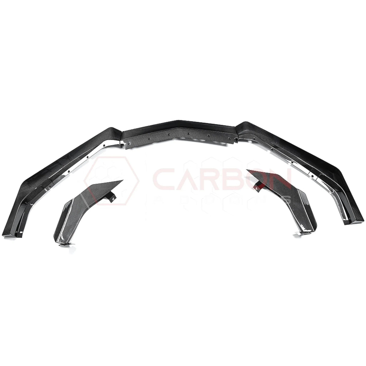 C8 Corvette Stingray Carbon Fiber Z07 Style Front Splitter & Canards
