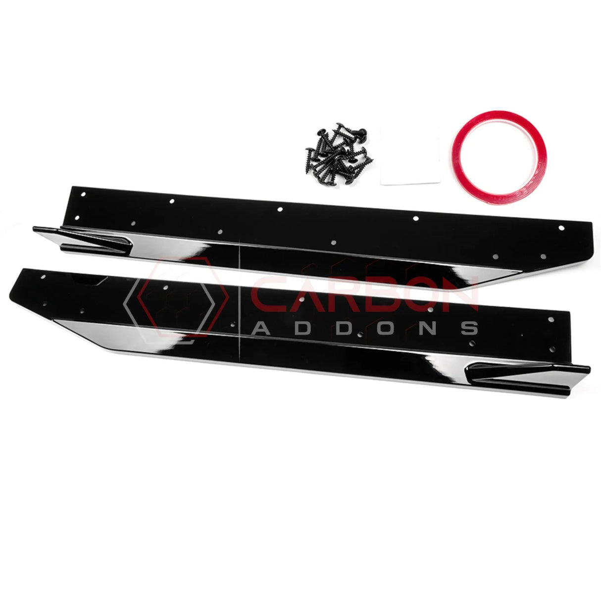 2024+ Mustang S650 Side Skirt Extensions with Winglets | ABS